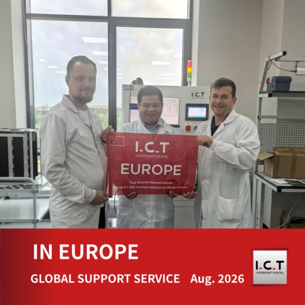 I.C.T Техническа поддръжка в Европа за SPI & I.C.T Надграждане